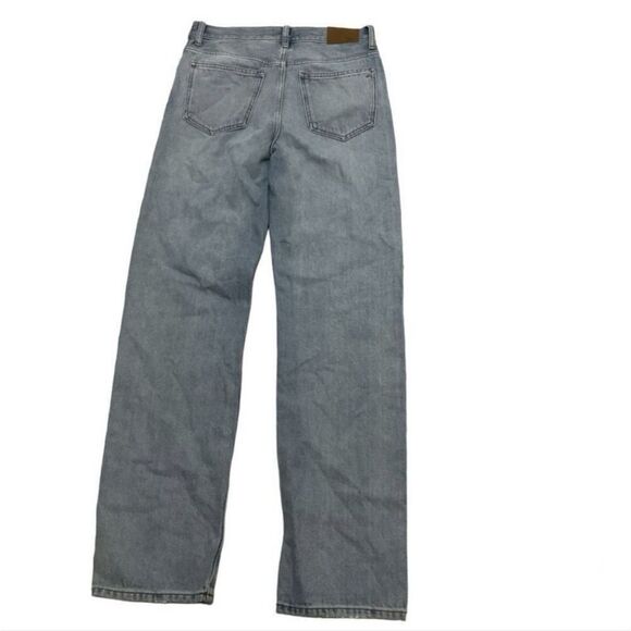 Madewell Denim Jeans 25 Tall Low Slung Button Fly Straight Leg NWT - Picture 6 of 6